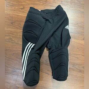 Adidas Black and White Joggers with Iconic Stripes